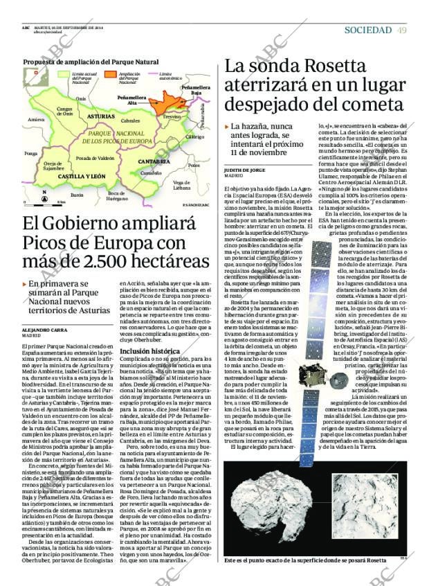 ABC MADRID 16-09-2014 página 57