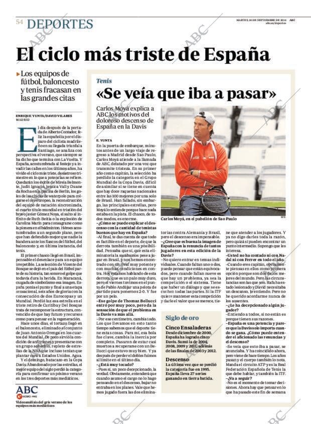ABC MADRID 16-09-2014 página 62