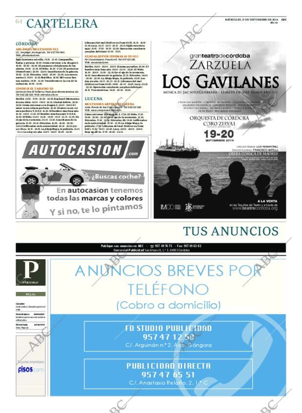 ABC CORDOBA 17-09-2014 página 64