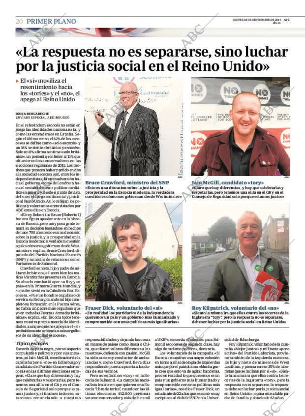 ABC MADRID 18-09-2014 página 20