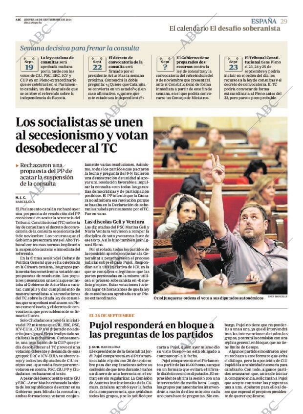 ABC MADRID 18-09-2014 página 29