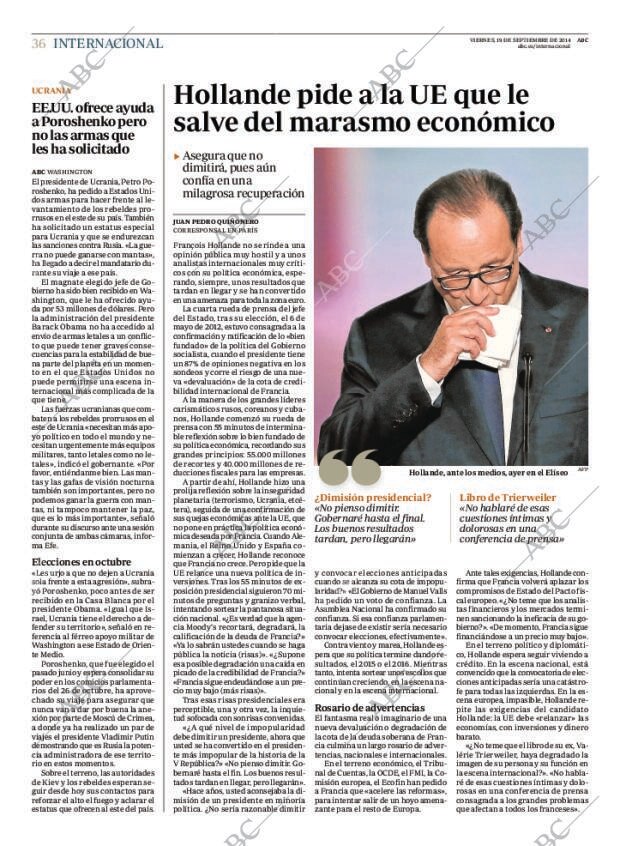 ABC MADRID 19-09-2014 página 36