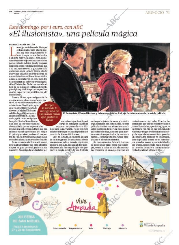 ABC MADRID 19-09-2014 página 71