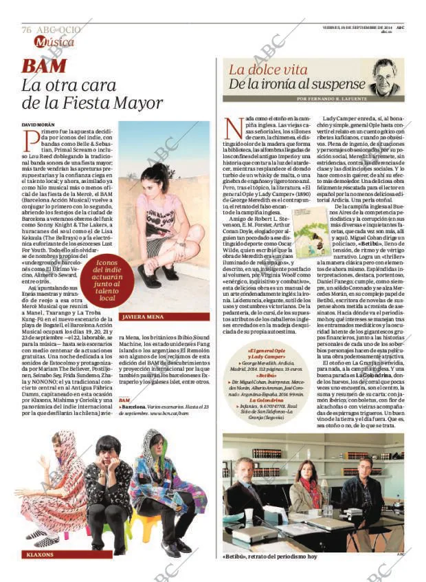 ABC MADRID 19-09-2014 página 76
