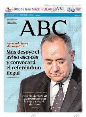 ABC MADRID 20-09-2014