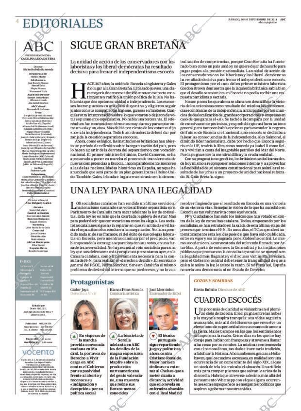 ABC MADRID 20-09-2014 página 4