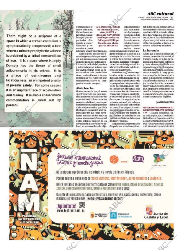 CULTURAL MADRID 20-09-2014 página 21