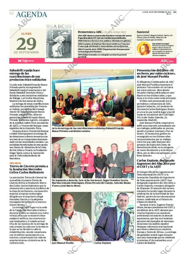 ABC MADRID 29-09-2014 página 62