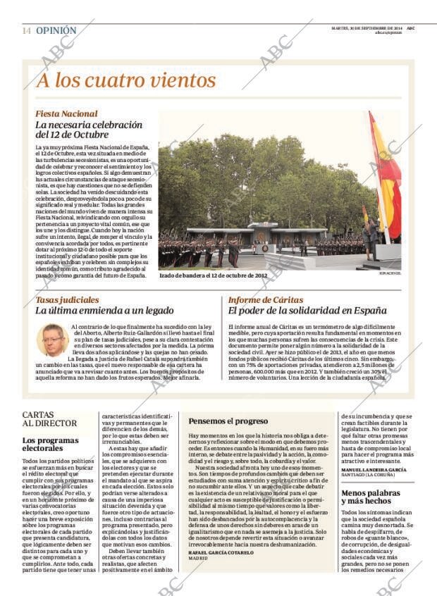 ABC MADRID 30-09-2014 página 14