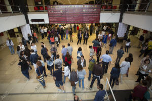 Oposiciones a enfermeros de la Comunidad de Madrid en la facultad de Derecho de...