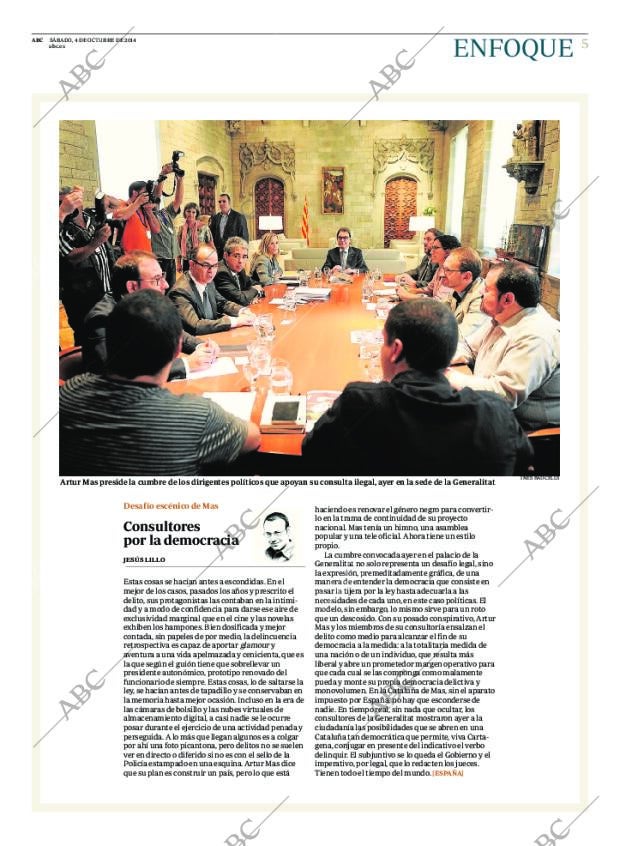 ABC MADRID 04-10-2014 página 5