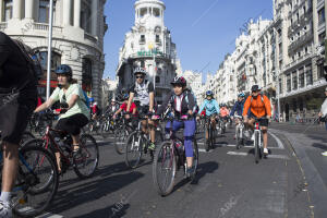 día de la bici en Madrid