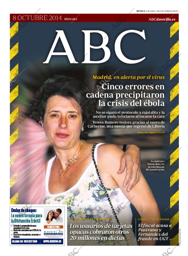 ABC SEVILLA 08-10-2014 página 1