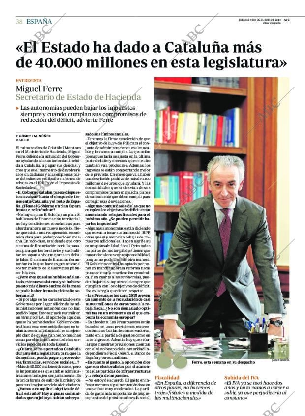 ABC CORDOBA 09-10-2014 página 38