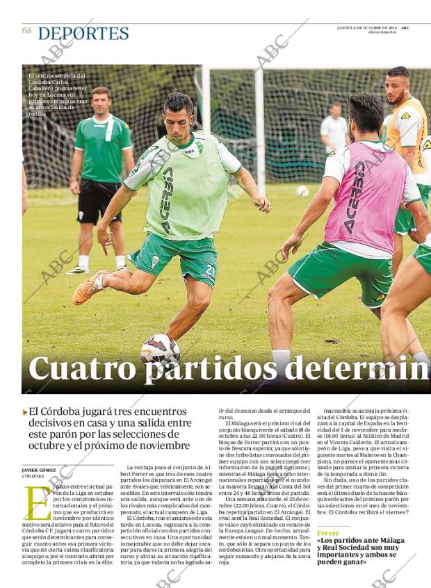 ABC CORDOBA 09-10-2014 página 68