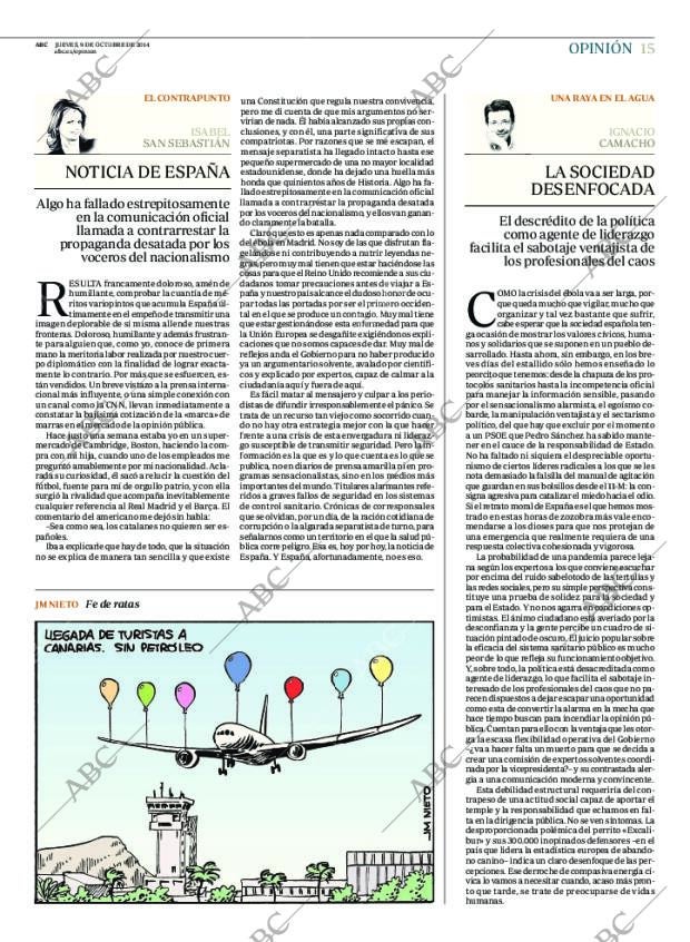 ABC MADRID 09-10-2014 página 15