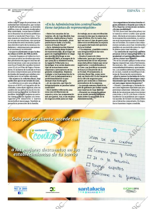 ABC MADRID 09-10-2014 página 21