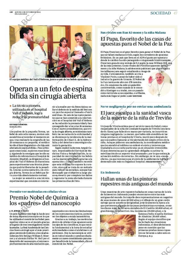 ABC MADRID 09-10-2014 página 47