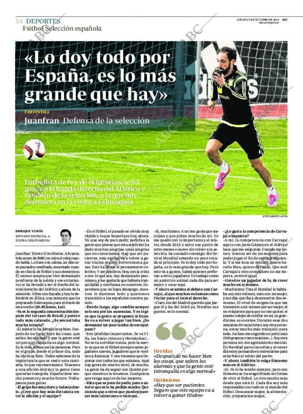 ABC MADRID 09-10-2014 página 54