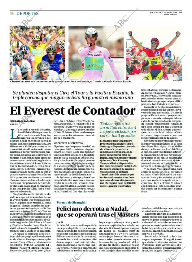 ABC MADRID 09-10-2014 página 56