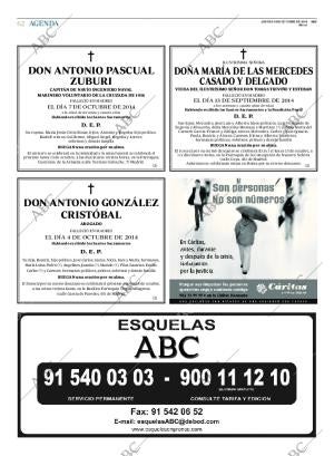 ABC MADRID 09-10-2014 página 62