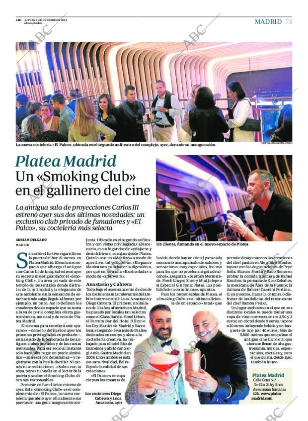 ABC MADRID 09-10-2014 página 73