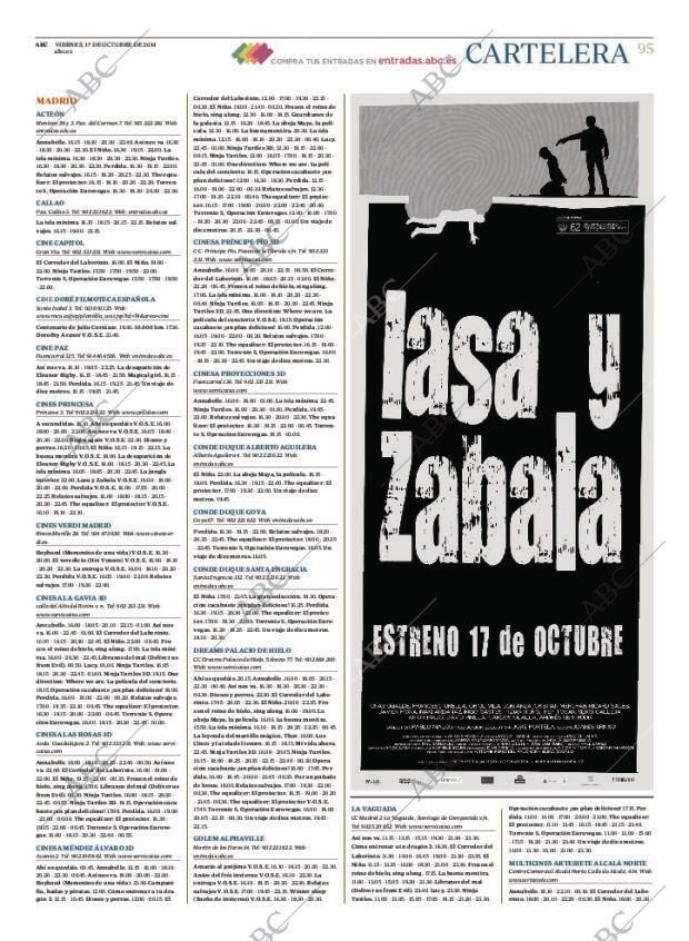 ABC MADRID 17-10-2014 página 95