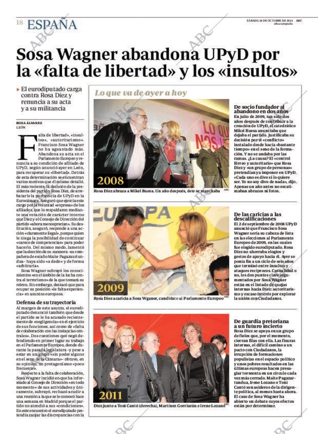 ABC MADRID 18-10-2014 página 18