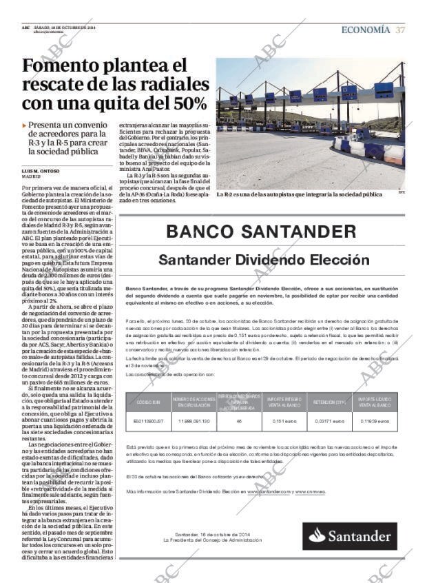 ABC MADRID 18-10-2014 página 37