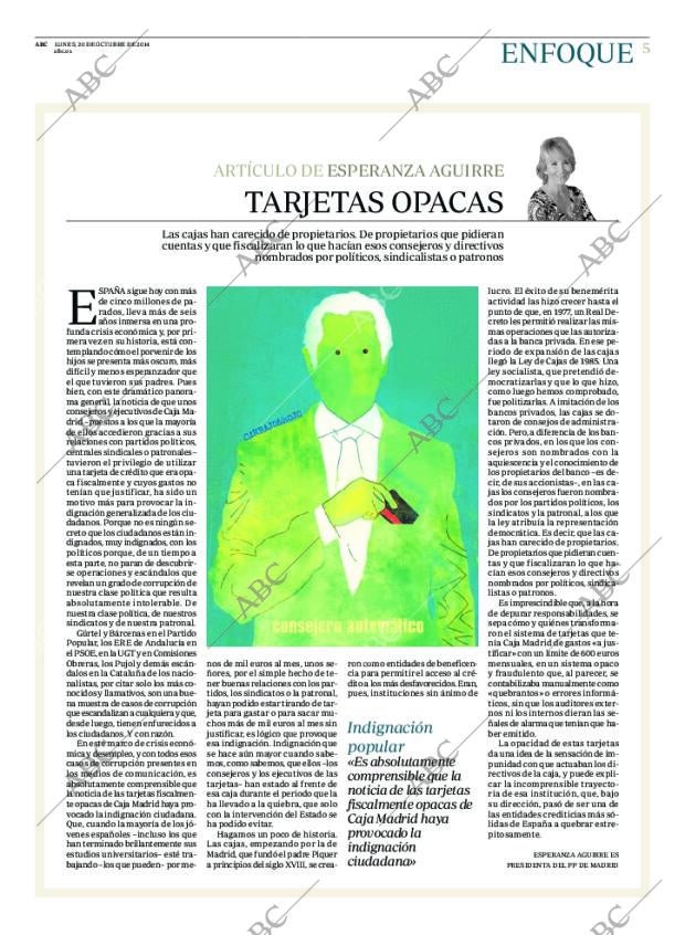 ABC MADRID 20-10-2014 página 5