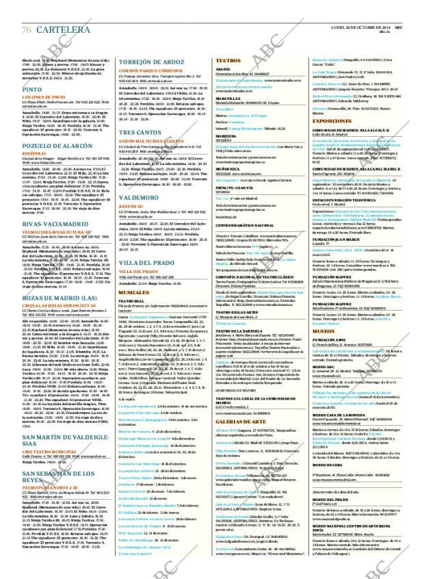 ABC MADRID 20-10-2014 página 76