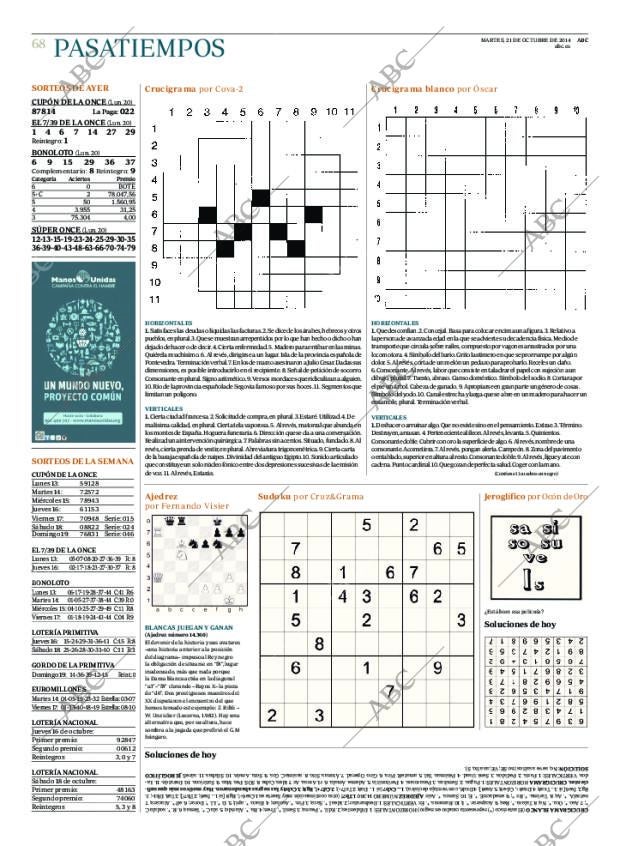 ABC MADRID 21-10-2014 página 76
