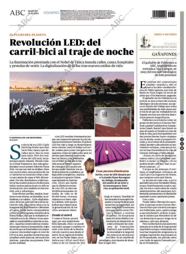 ABC MADRID 21-10-2014 página 80