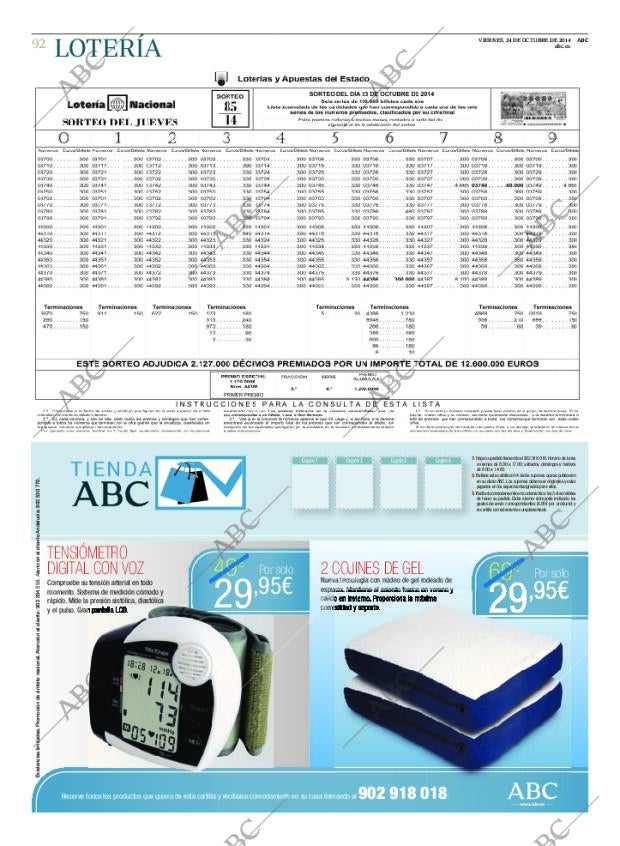 ABC CORDOBA 24-10-2014 página 92