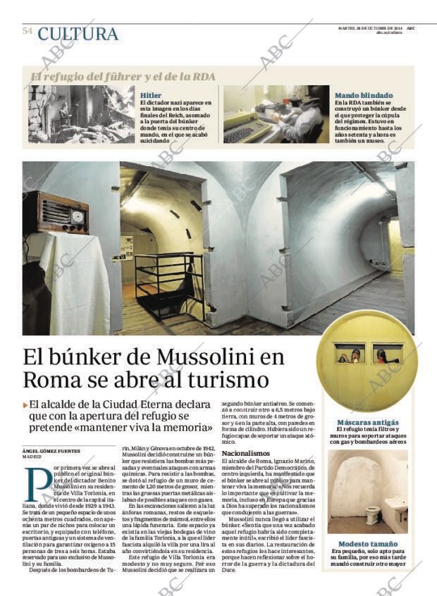 ABC MADRID 28-10-2014 página 62