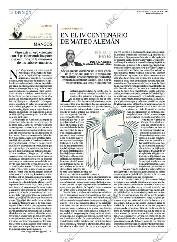 ABC SEVILLA 28-10-2014 página 16