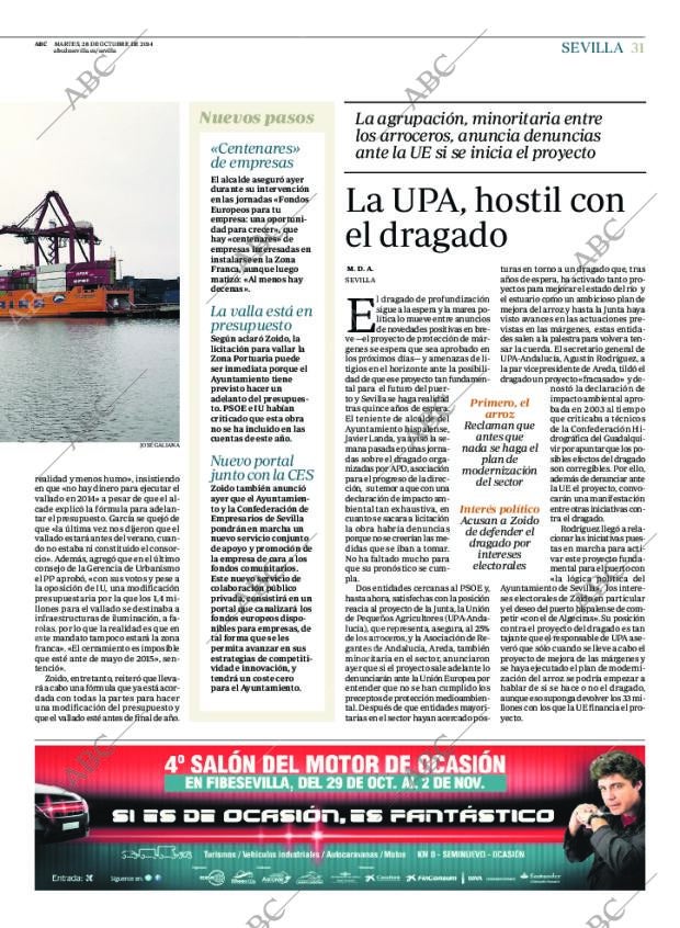 ABC SEVILLA 28-10-2014 página 31