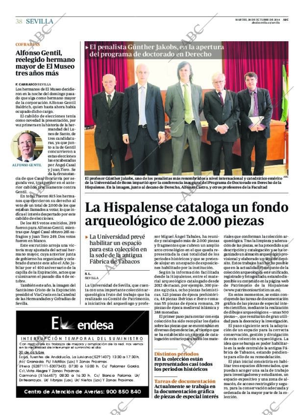 ABC SEVILLA 28-10-2014 página 38