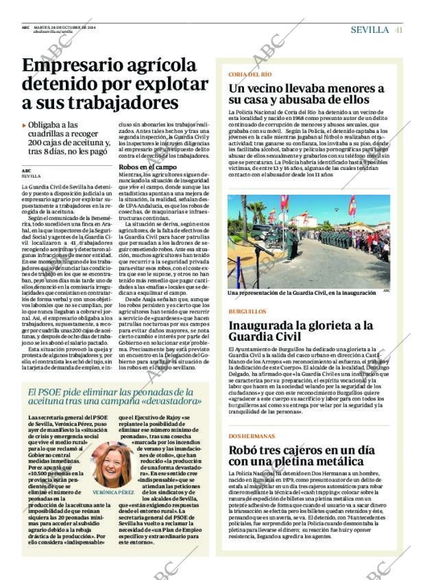 ABC SEVILLA 28-10-2014 página 41
