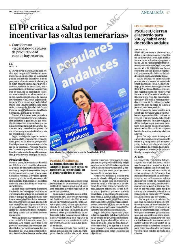 ABC SEVILLA 28-10-2014 página 47