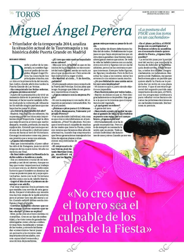 ABC SEVILLA 28-10-2014 página 84