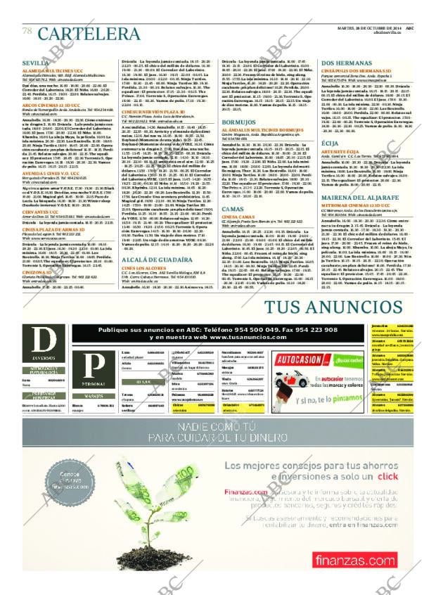 ABC SEVILLA 28-10-2014 página 86