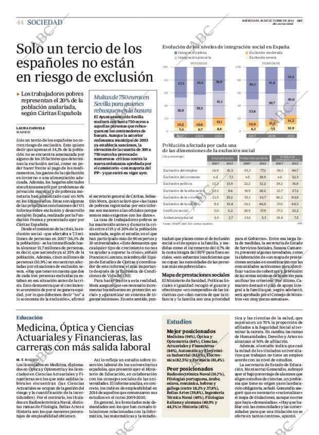 ABC MADRID 29-10-2014 página 44
