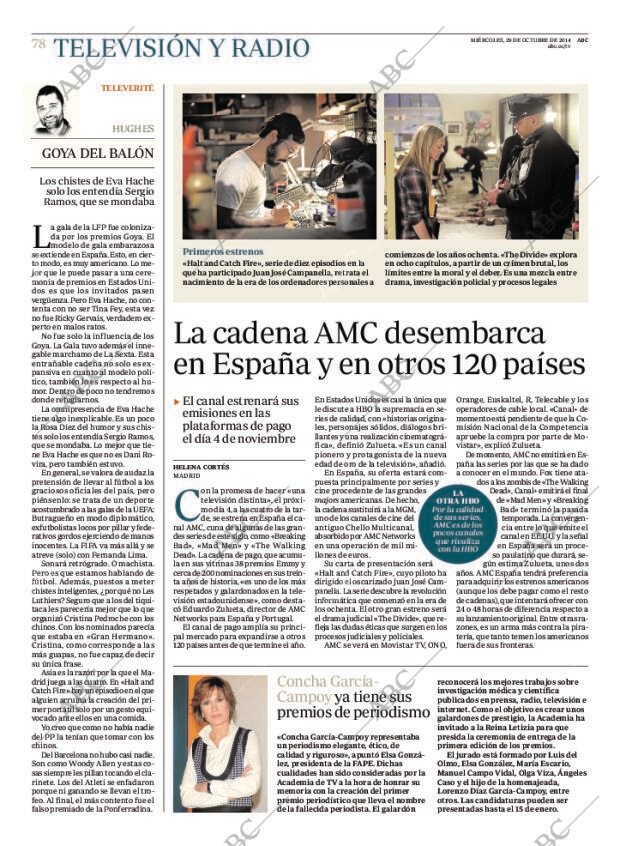 ABC MADRID 29-10-2014 página 78
