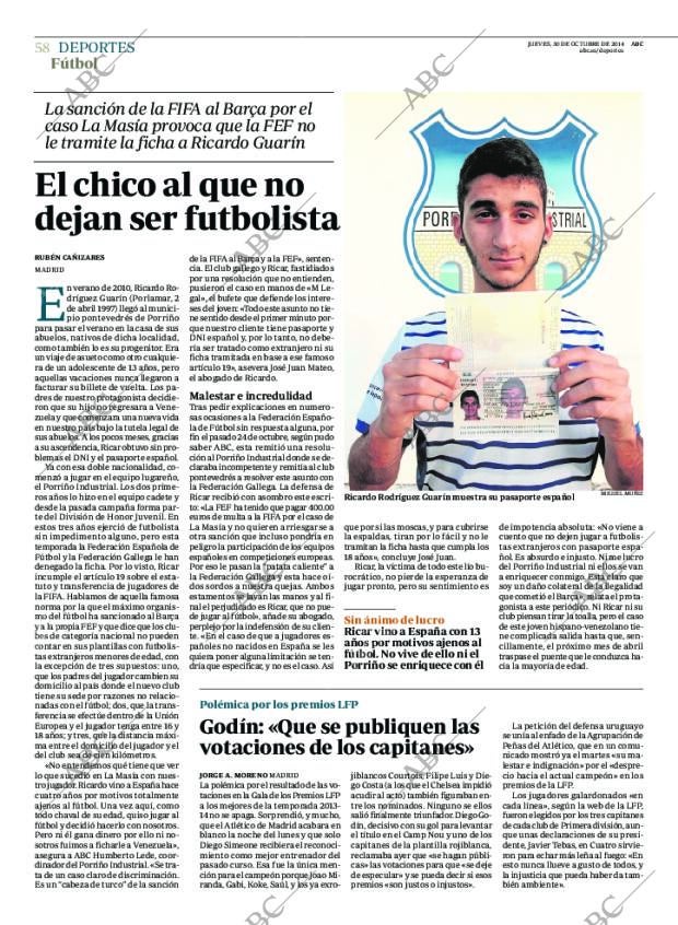 ABC MADRID 30-10-2014 página 58