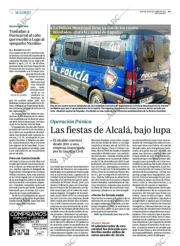 ABC MADRID 30-10-2014 página 74