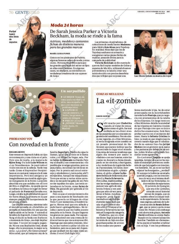 ABC MADRID 01-11-2014 página 70
