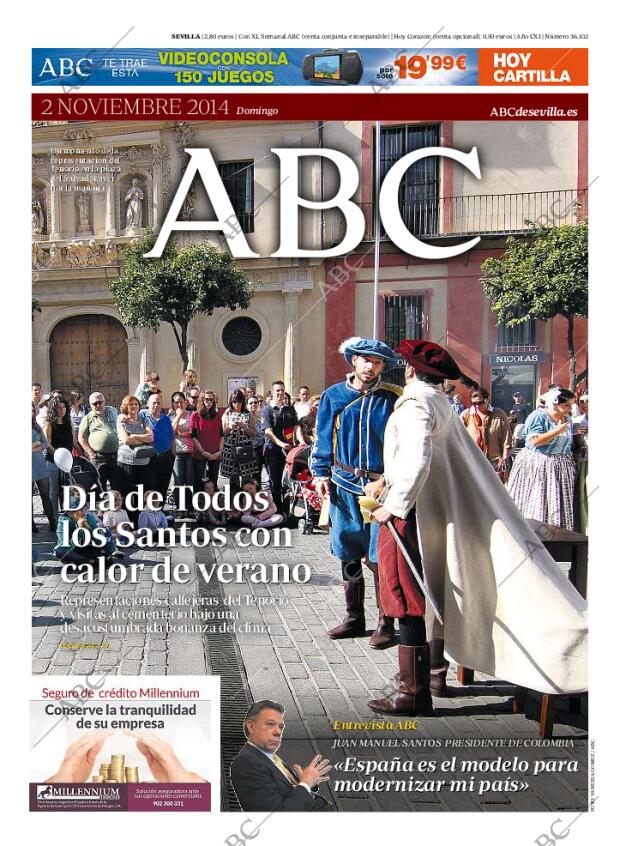 ABC SEVILLA 02-11-2014 página 1