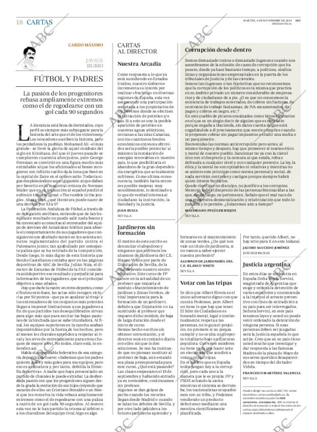 ABC SEVILLA 04-11-2014 página 18