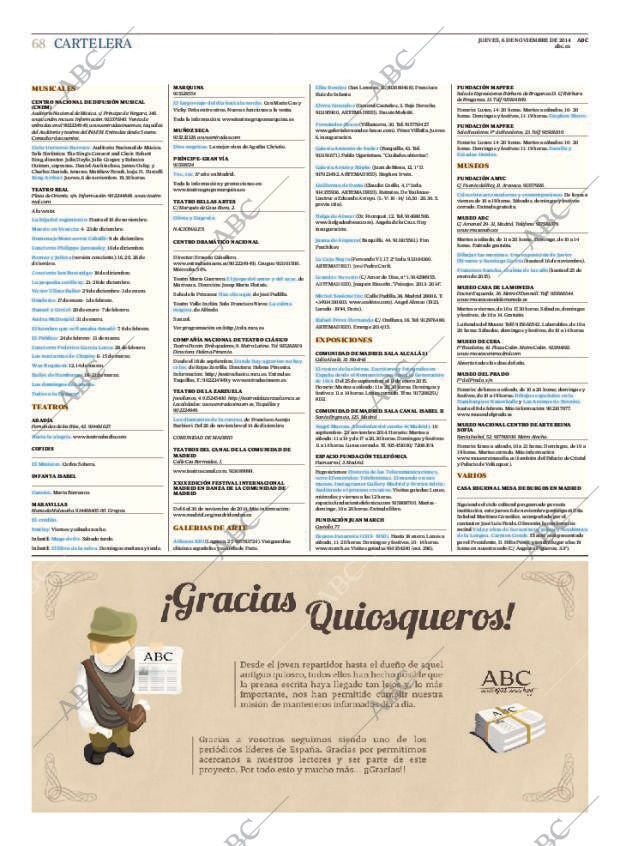 ABC MADRID 06-11-2014 página 68
